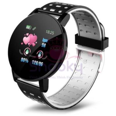 Tango Deal D199 Support Bluetooth, Android abd ios Smartwatch (Black Strap, M)