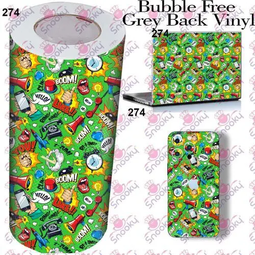 Green Boom Geomatorical Printed Wrapping Skin Roll