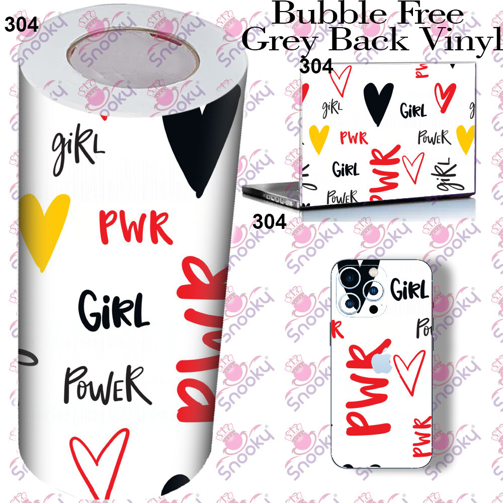 Girl Power Printed Wrapping Skin Roll