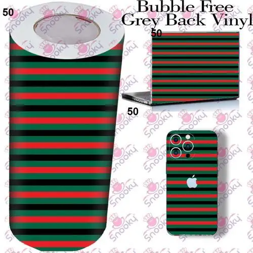 Gucci Stripes Geometrical Printed Wrapping Skin Roll