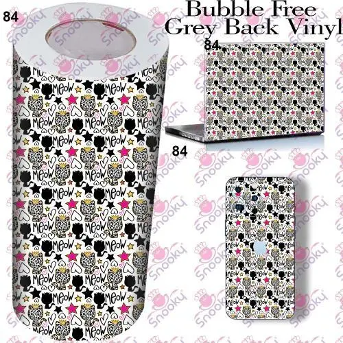 Meow Printed Wrapping Skin Roll