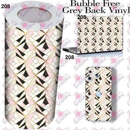 Marble Geomatorical Printed Wrapping Skin Roll