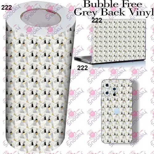 Marble Geomatorical Printed Wrapping Skin Roll