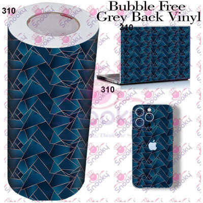 Blue Triangle Printed Wrapping Skin Roll
