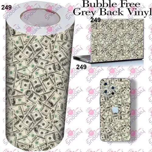 Dollar Printed Wrapping Skin Roll