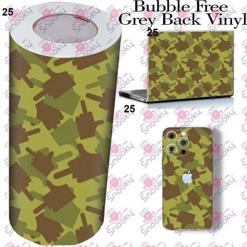 Hand Camo Printed Wrapping Skin Roll