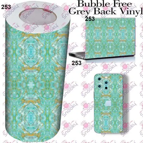 Green Marble Printed Wrapping Skin Roll