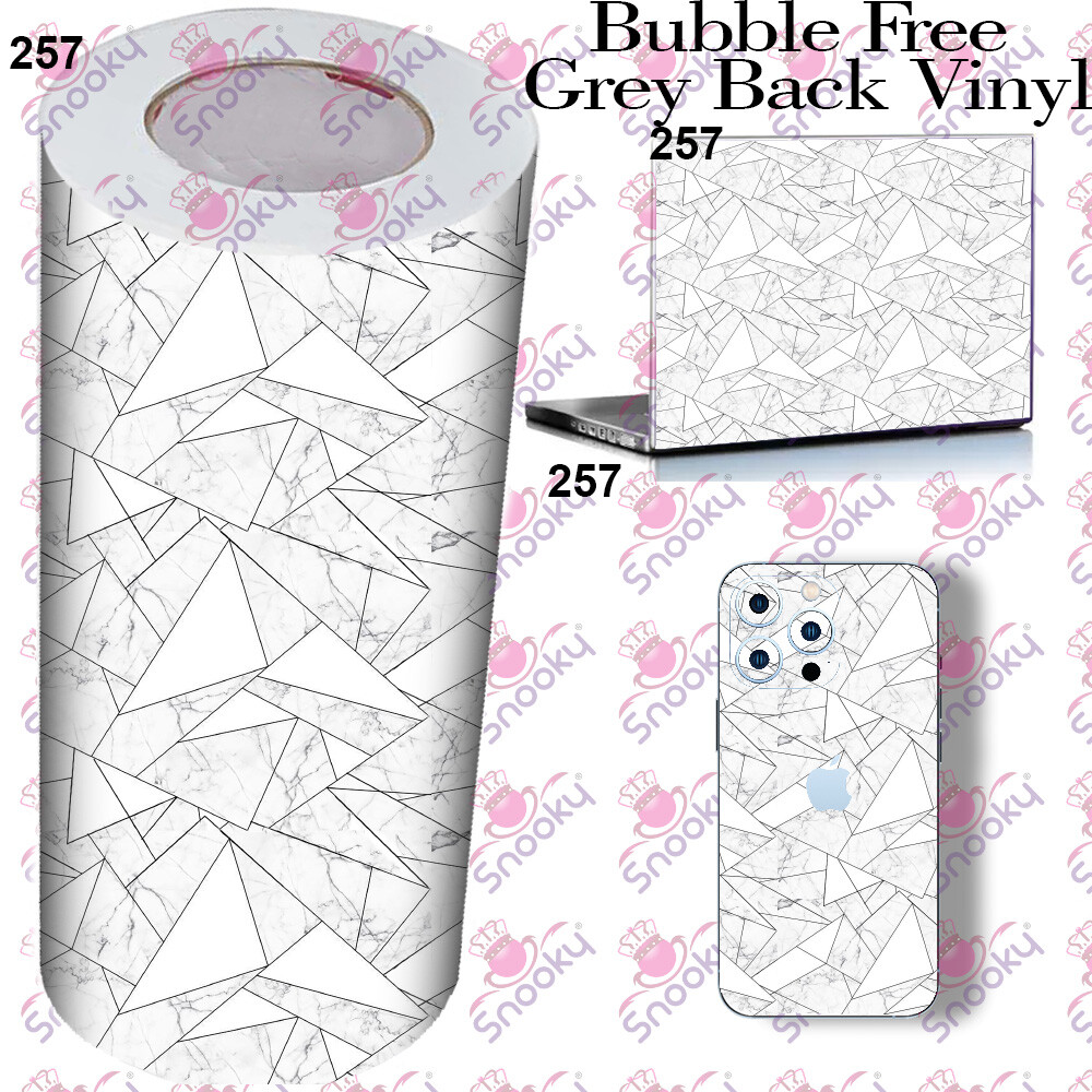 Triangle Marble Printed Wrapping Skin Roll