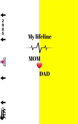 Snooky Mom & Dad Texture Embossed Mobile Skin Manufacturer