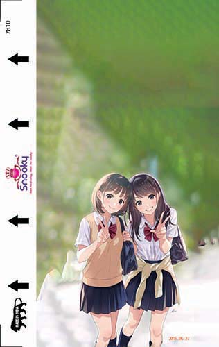 Snooky Girls Transparent Matte Mobile Skin Manufacturer