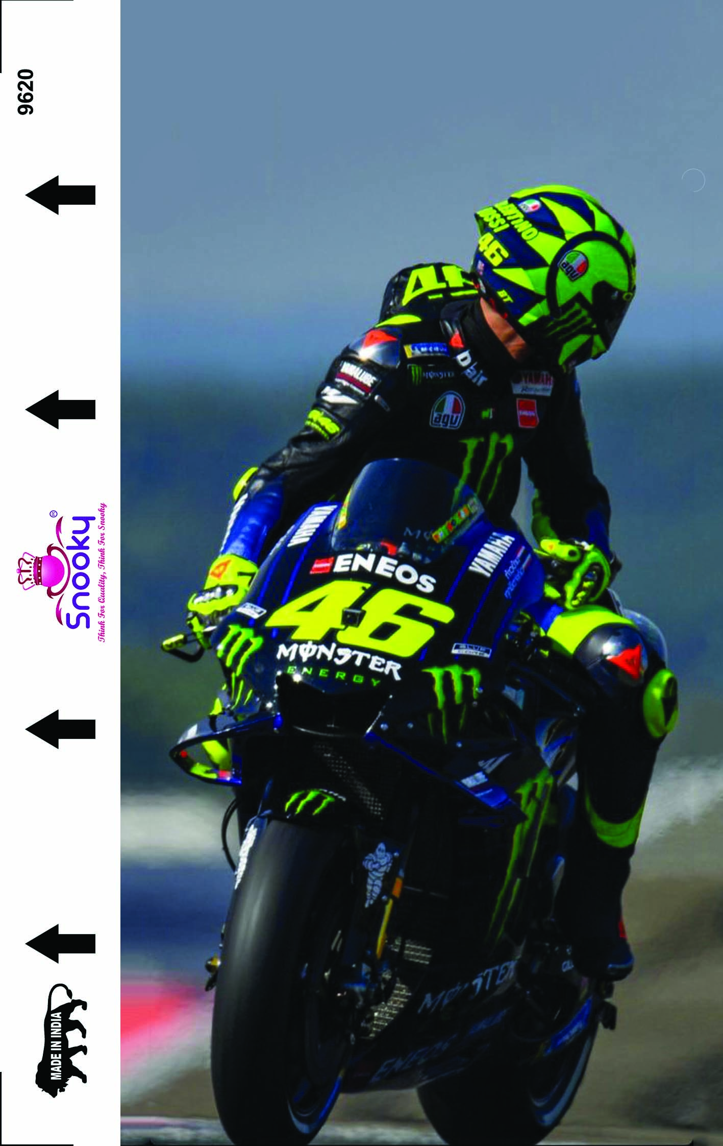 Snooky Bike 3D Laptop Skin Manufacturer