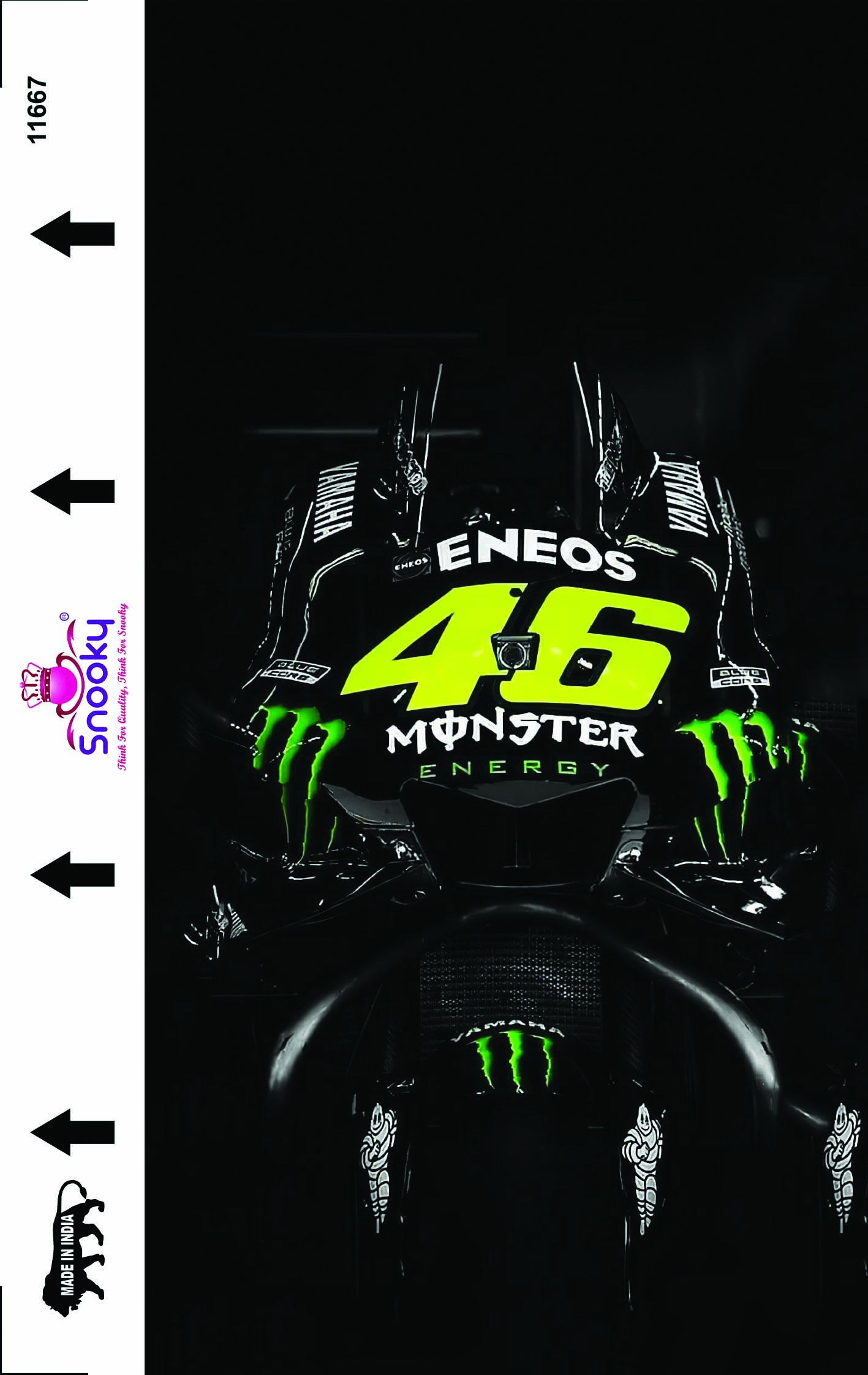 Snooky Bike Crocodile Mobile Skin Manufacturer