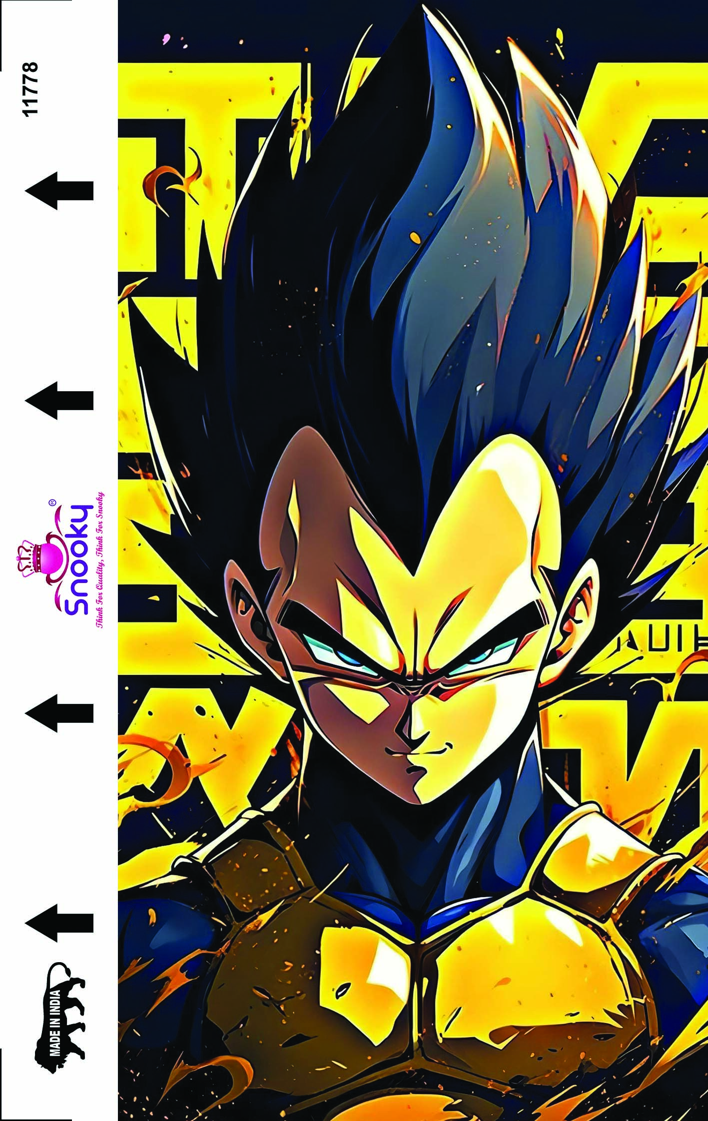 Snooky Anime Rainbow Embossed Mobile Skin Manufacturer