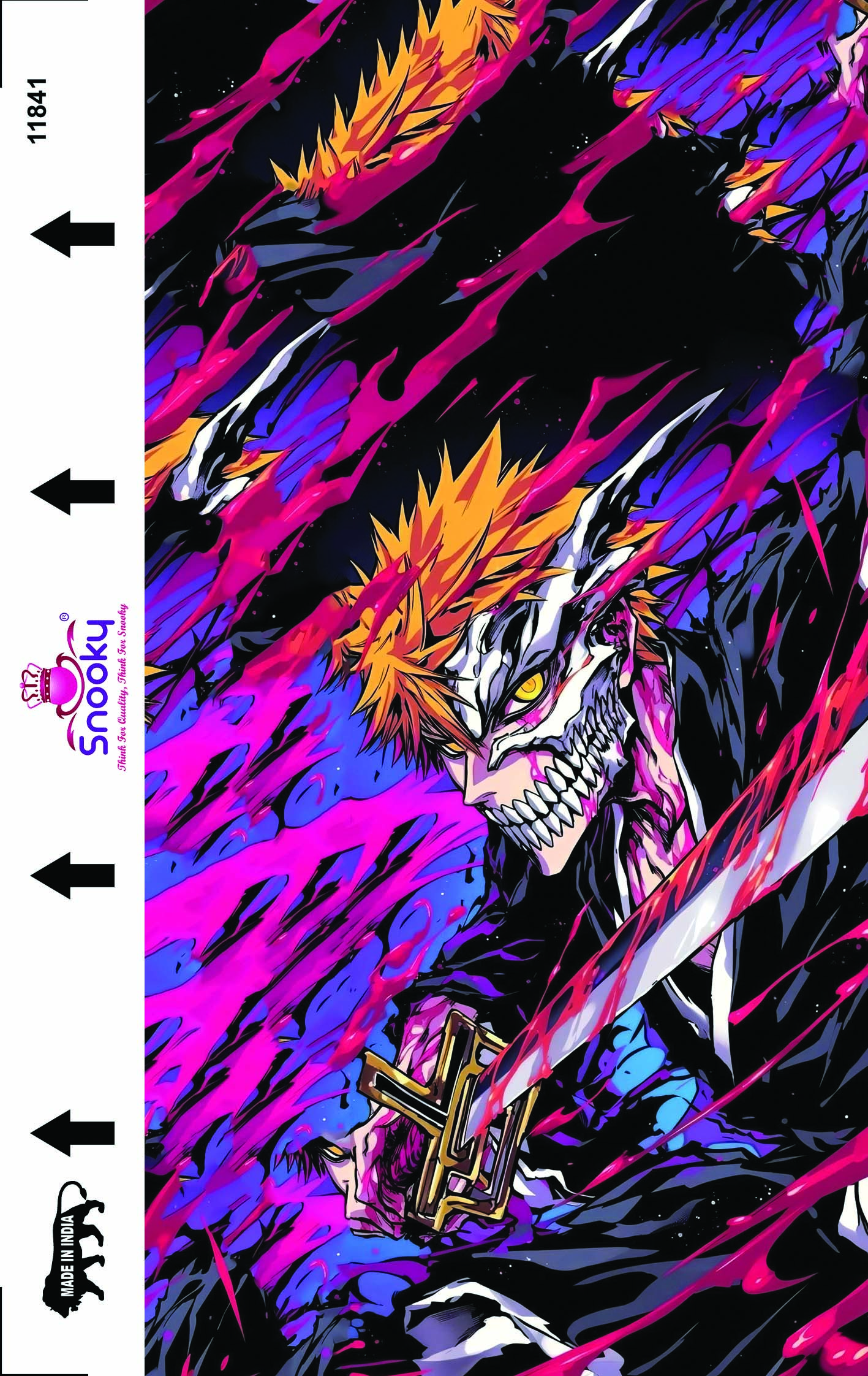 Snooky Anime 3D Embossed Laptop Skin Manufacturer