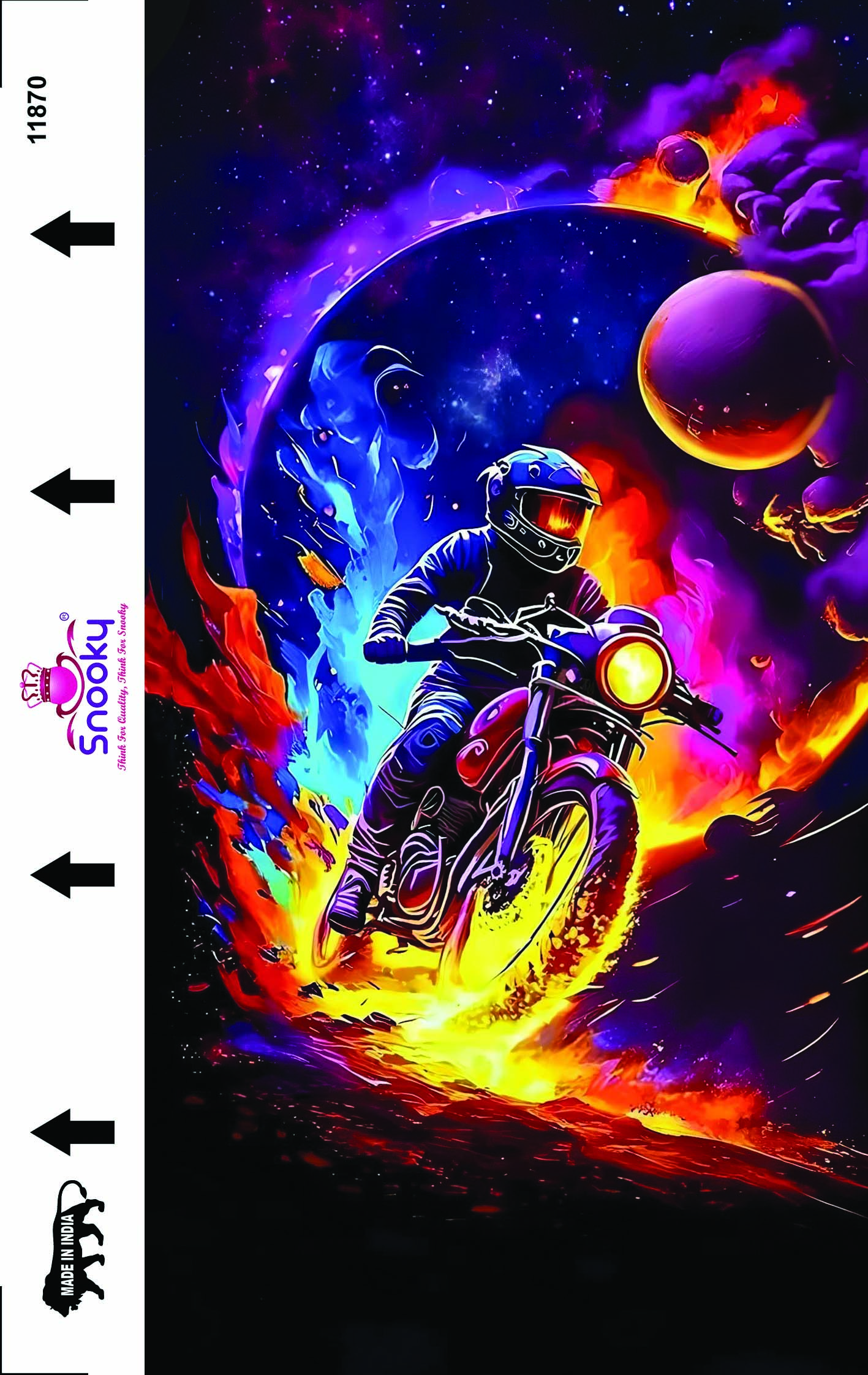 Snooky Bike Leather Mobile Skin Manufacturer