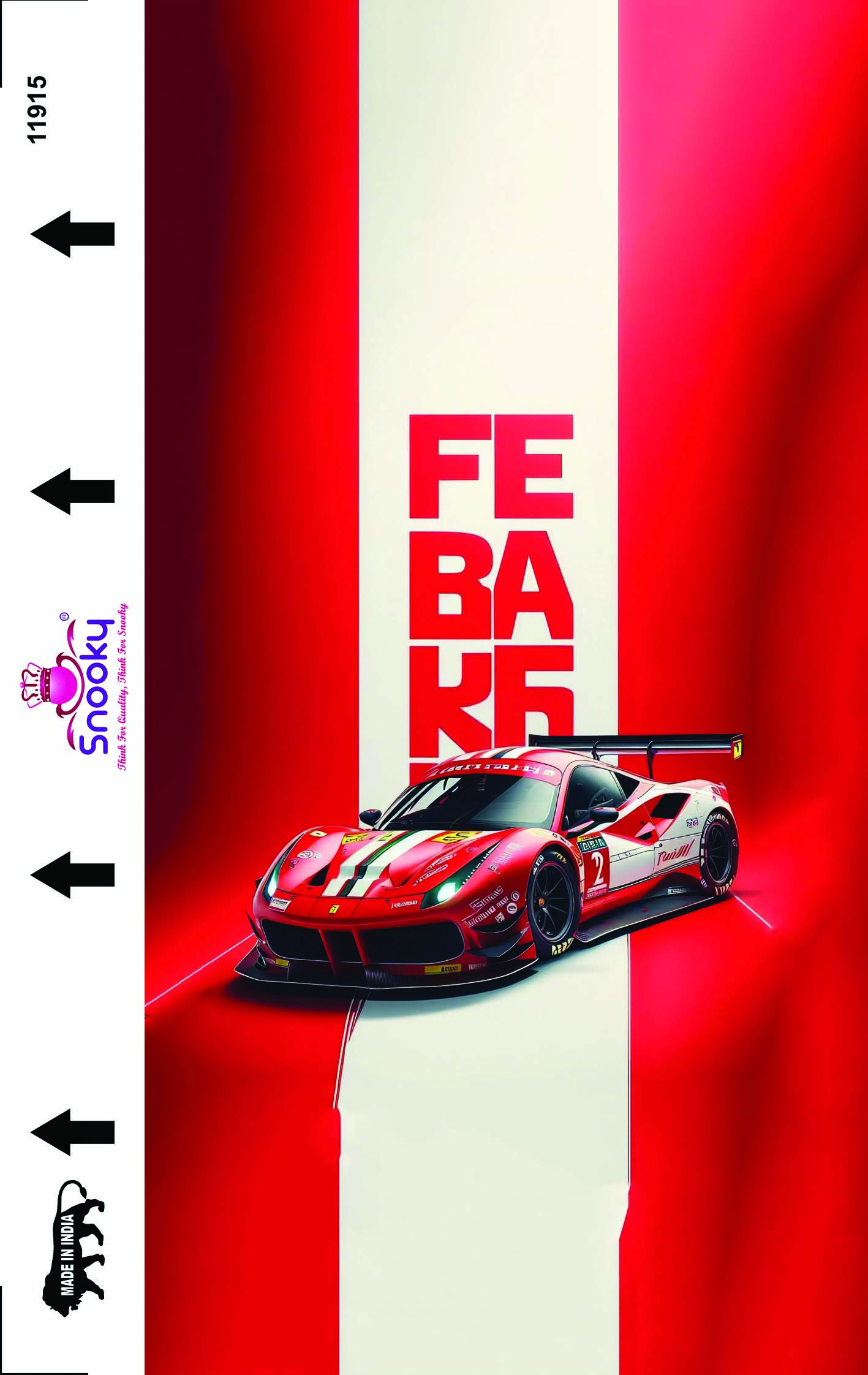 Snooky Car Crocodile Laptop Skin Manufacturer