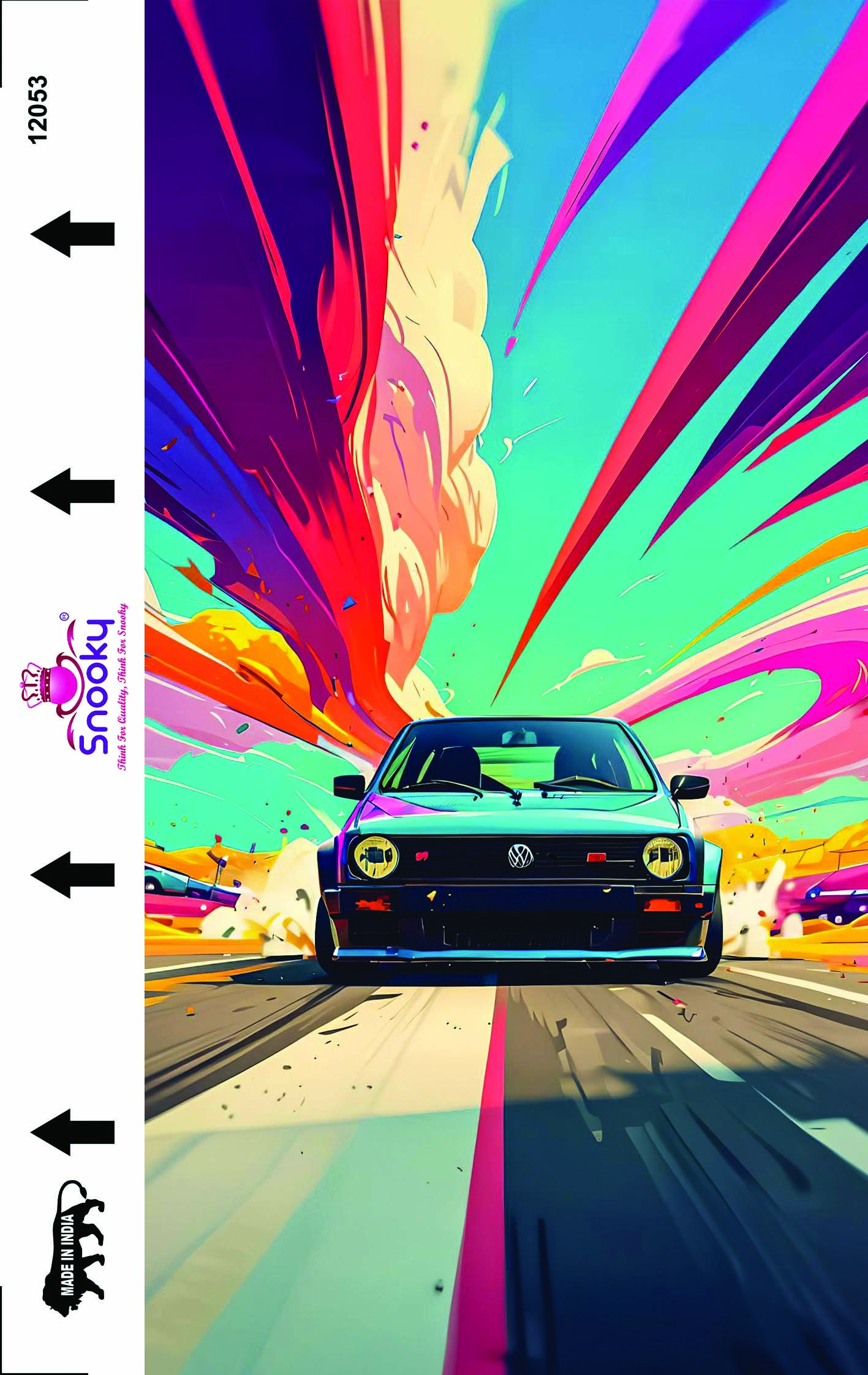 Snooky Car Zari Mobile Skin Manufacturer