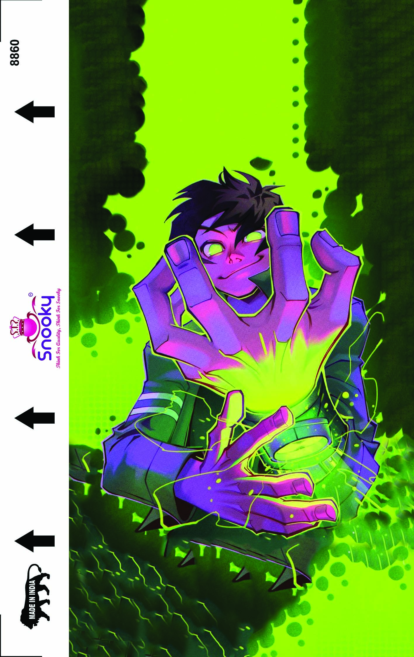 Snooky Cartoon 3D Laptop Skin Manufacturer