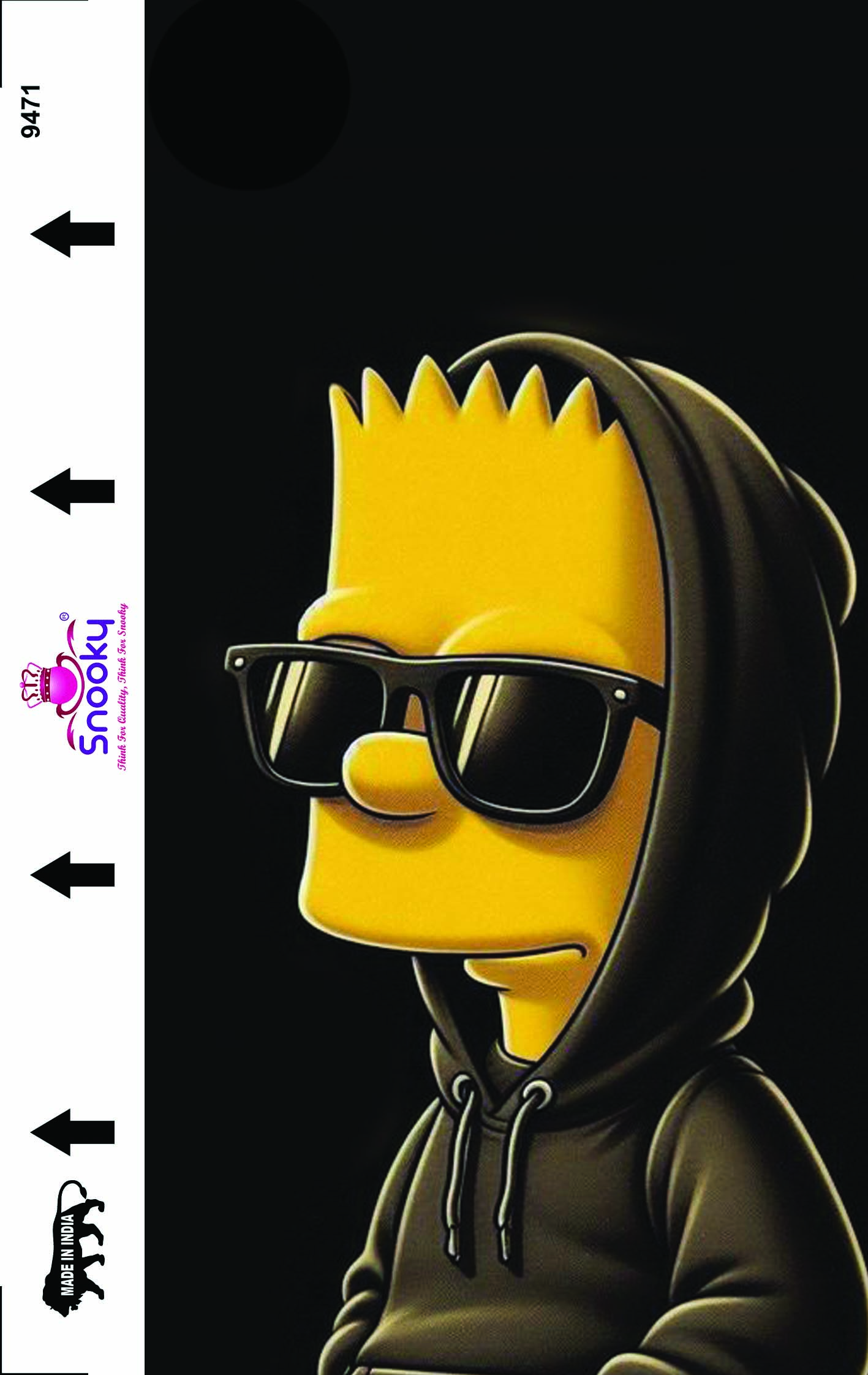 Snooky Cartoon Glossy Mobile Skin Manufacturer