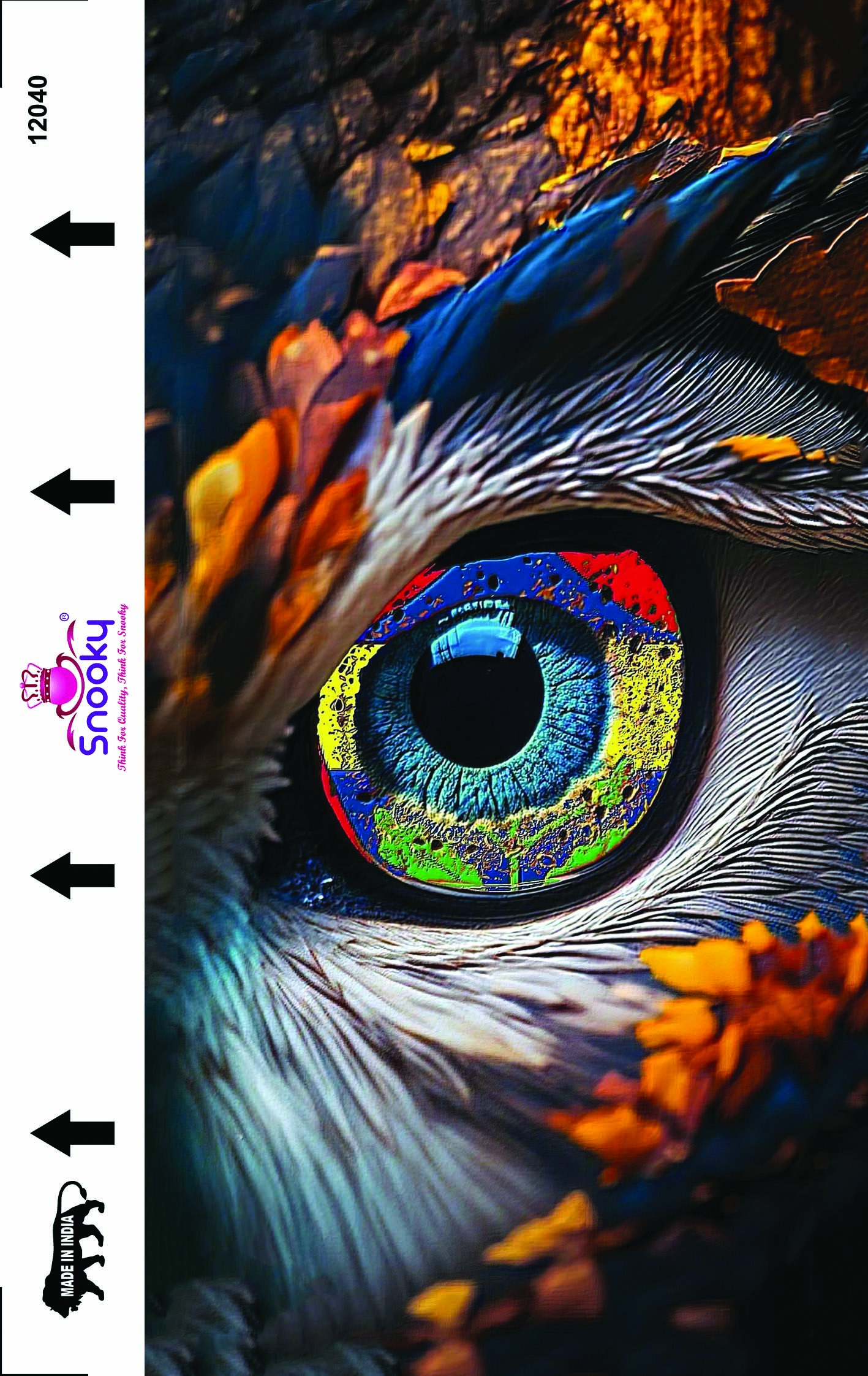 Snooky Love and Nature Transparent Matte Mobile Skin Manufacturer