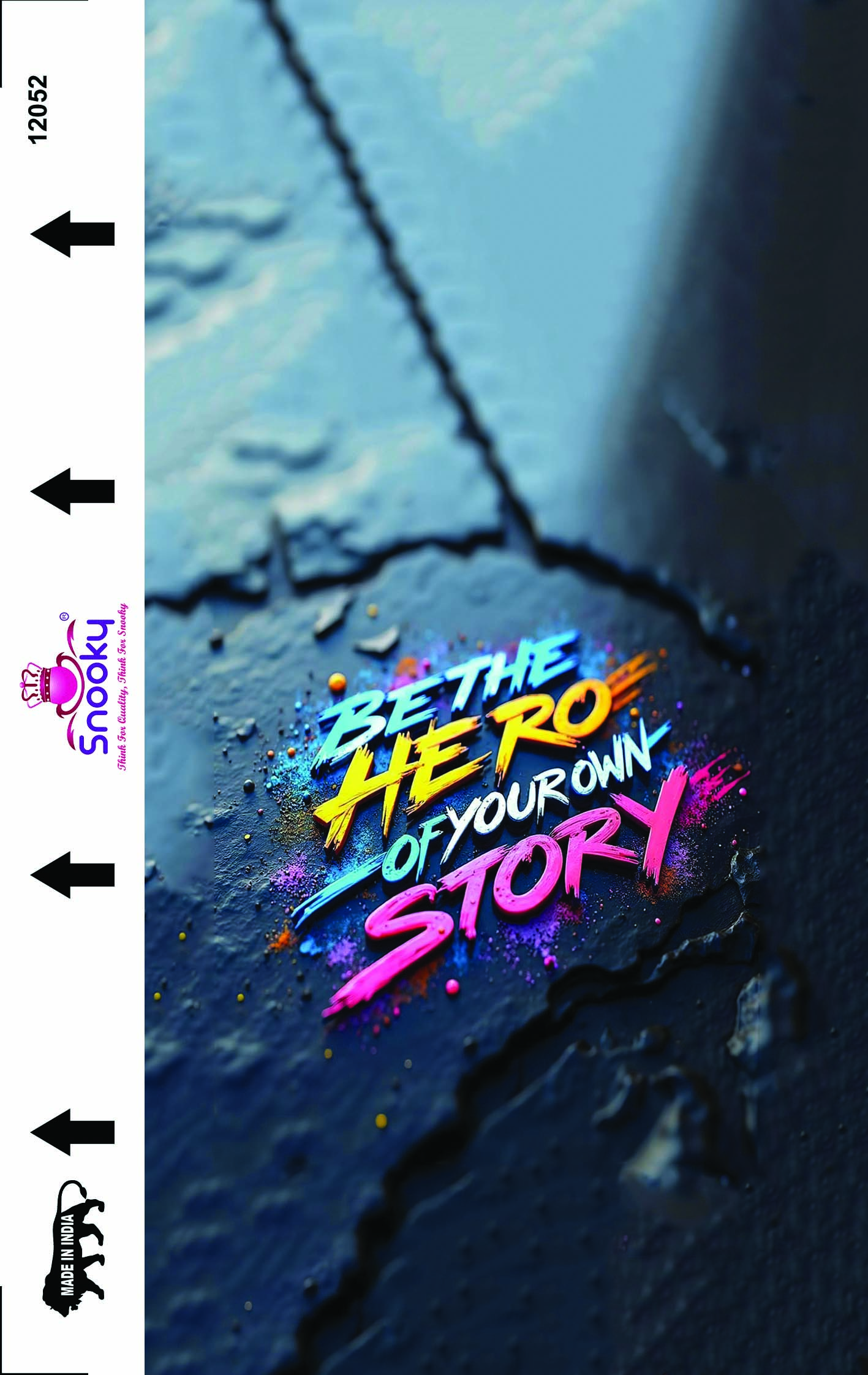 Snooky Patterns Glossy Mobile Skin Manufacturer