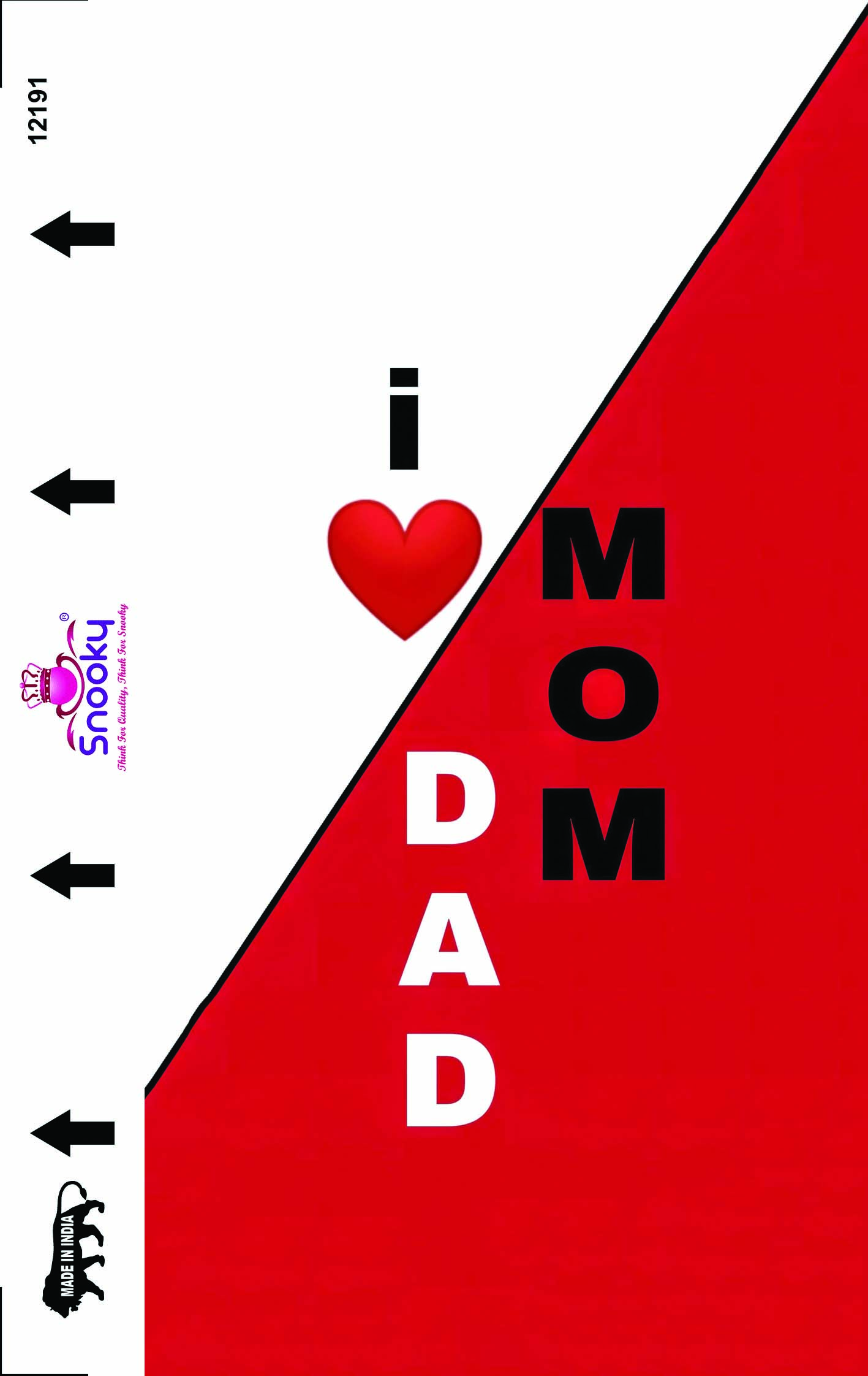 Snooky Mom & Dad Sparkle Laptop Skin Manufacturer