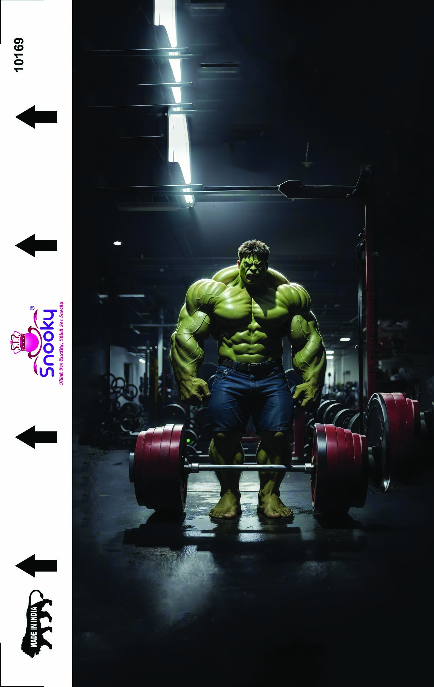 Snooky Super Heroes Glossy Mobile Skin Manufacturer