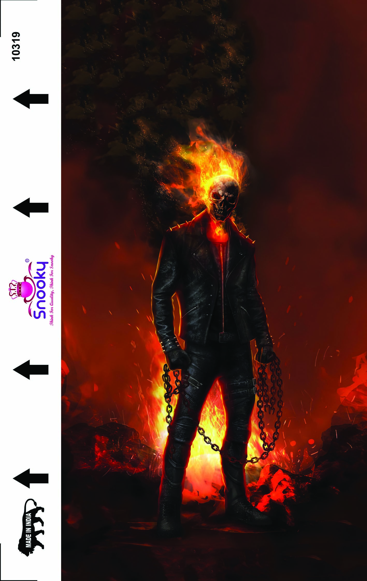 Snooky Super Heroes 3D Embossed Laptop Skin Manufacturer