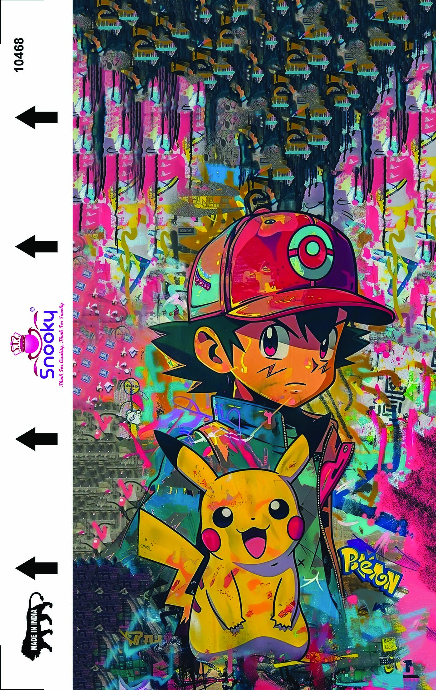 Snooky Cartoon Leather Mobile Skin Manufacturer