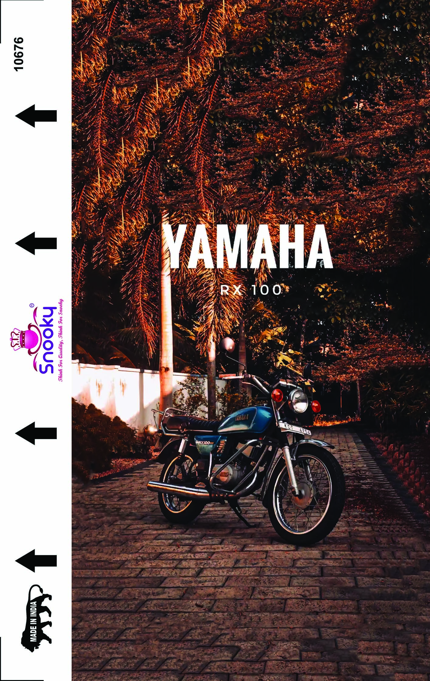 Snooky Bike HD Matte Mobile Skin Manufacturer