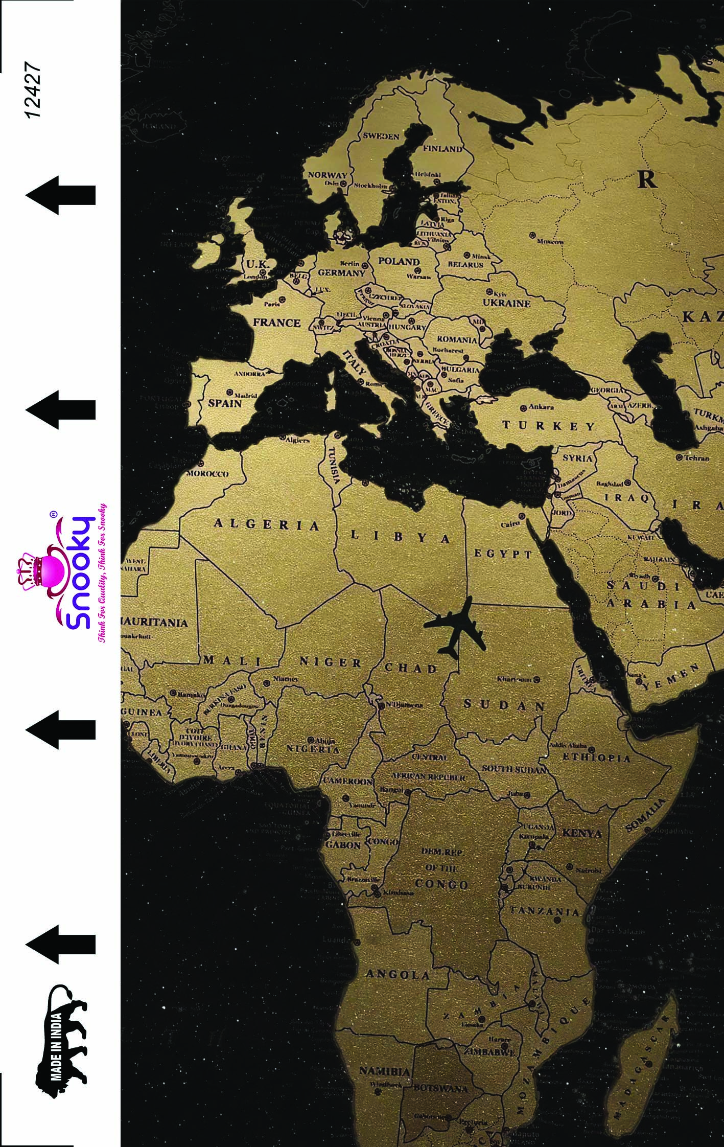 Snooky Patterns Matte Laptop Skin Manufacturer