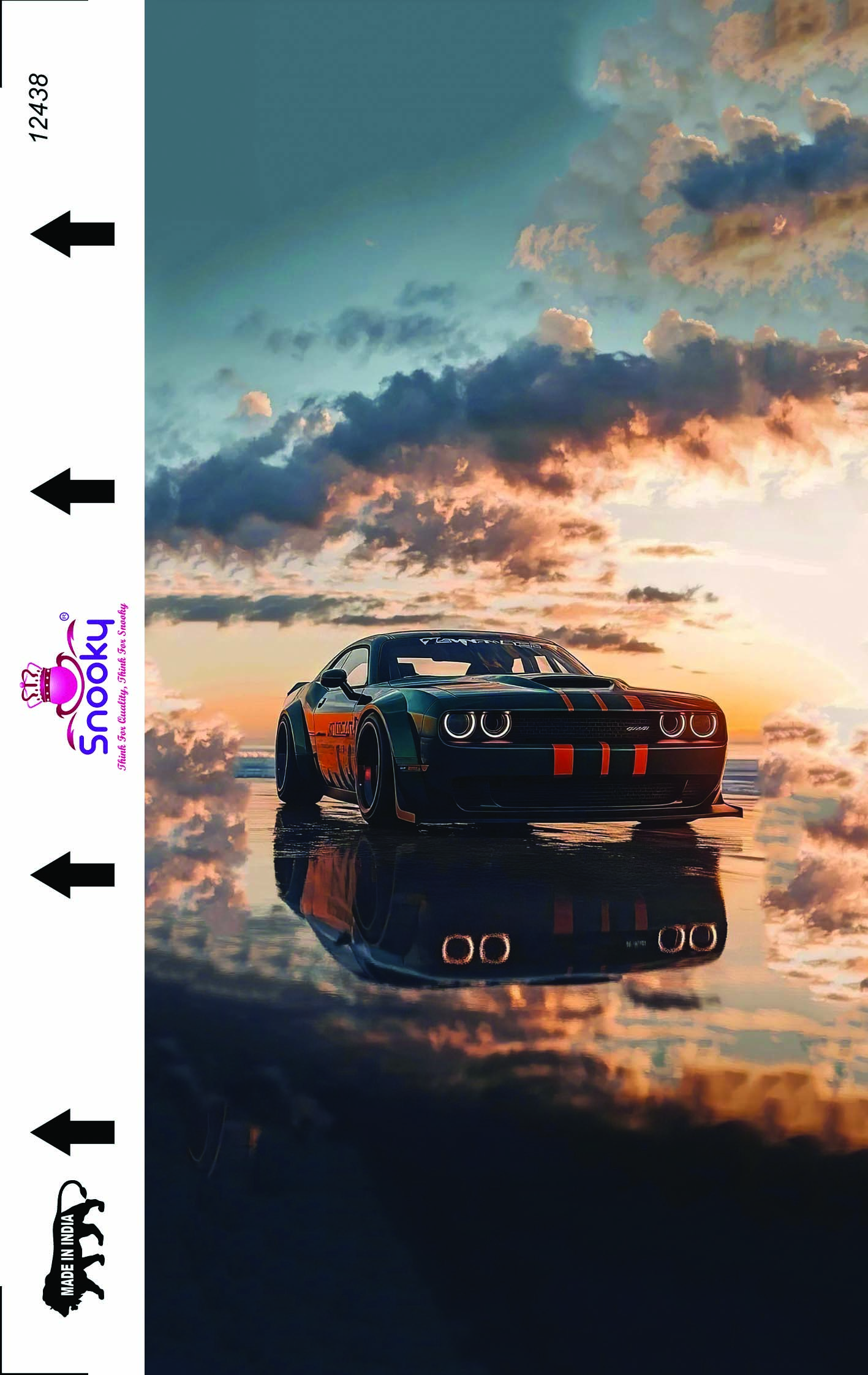 Snooky Car Transparent Matte Mobile Skin Manufacturer