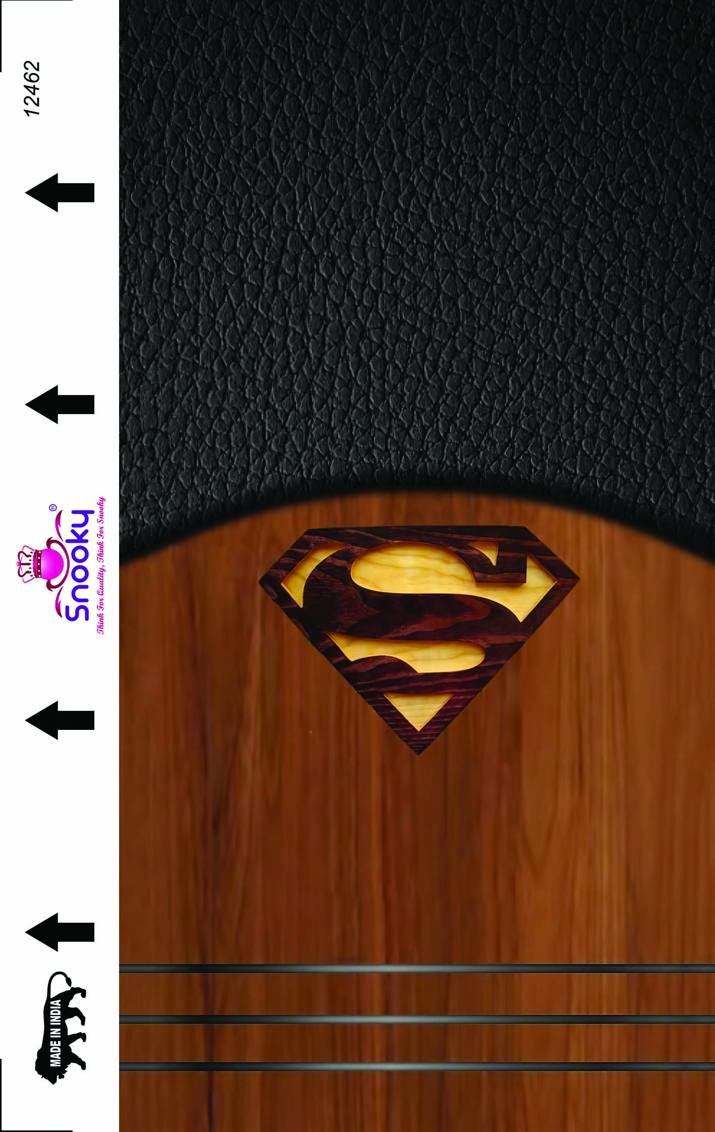 Snooky Patterns Leather Mobile Skin Manufacturer