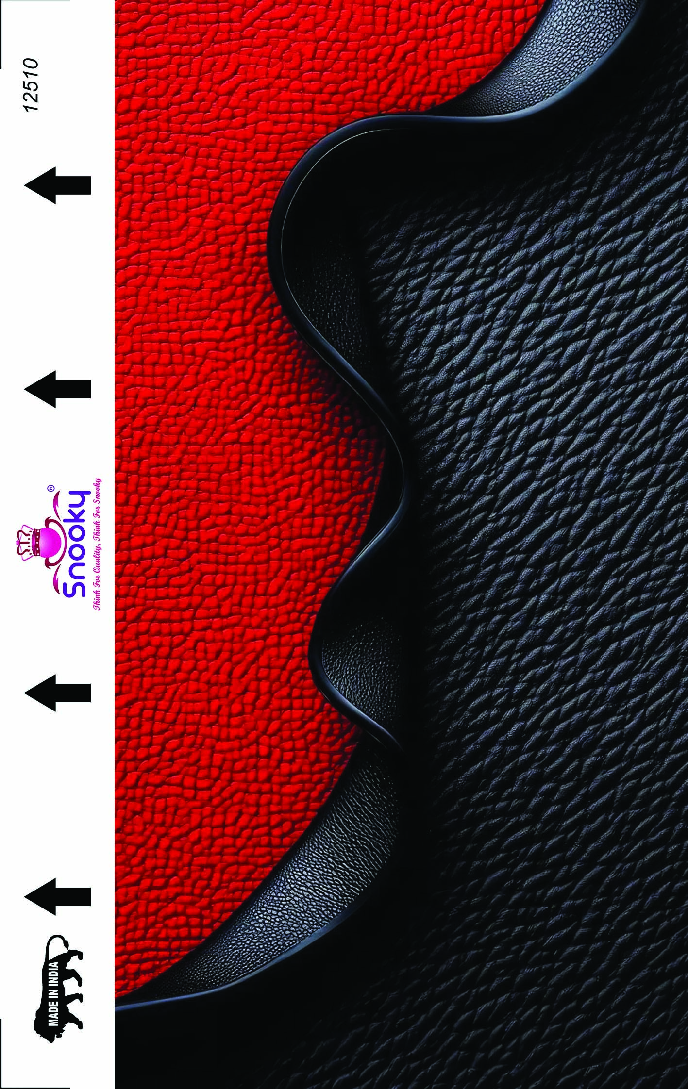 Snooky Patterns Nature Rainbow Embossed Mobile Skin Manufacturer