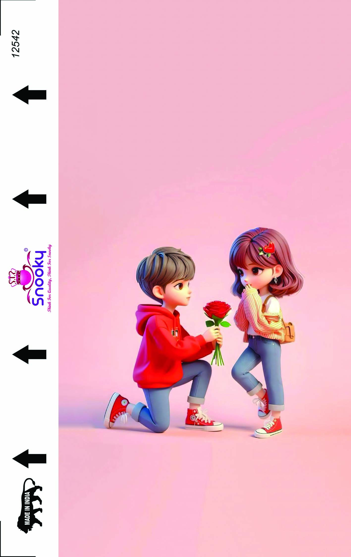 Snooky Love & Nature Zari Mobile Skin Manufacturer