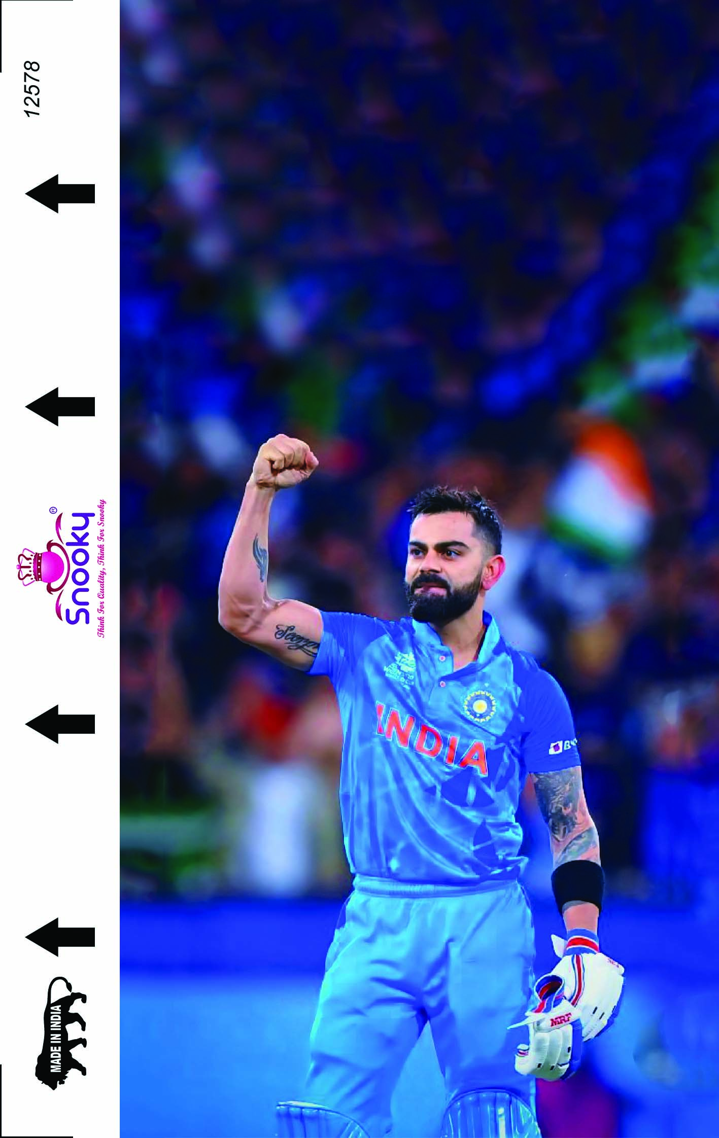 Snooky Sports Texture Embossed Mobile Skin Manufacturer