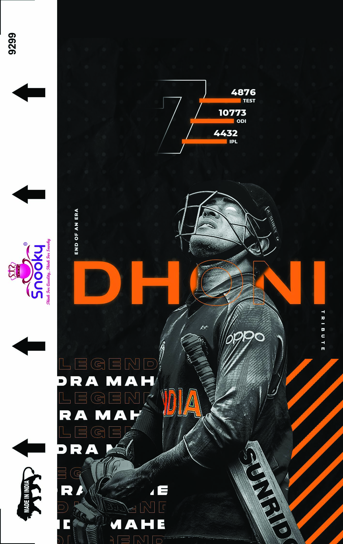 Snooky Sports Glossy Mobile Skin Manufacturer