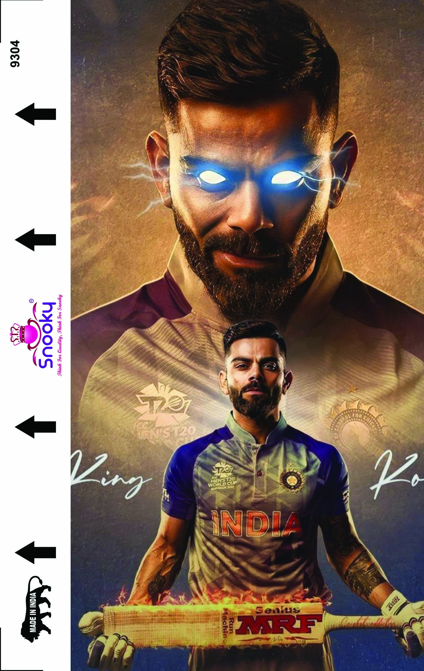 Snooky Sports Transparent Embossed Mobile Skin Manufacturer