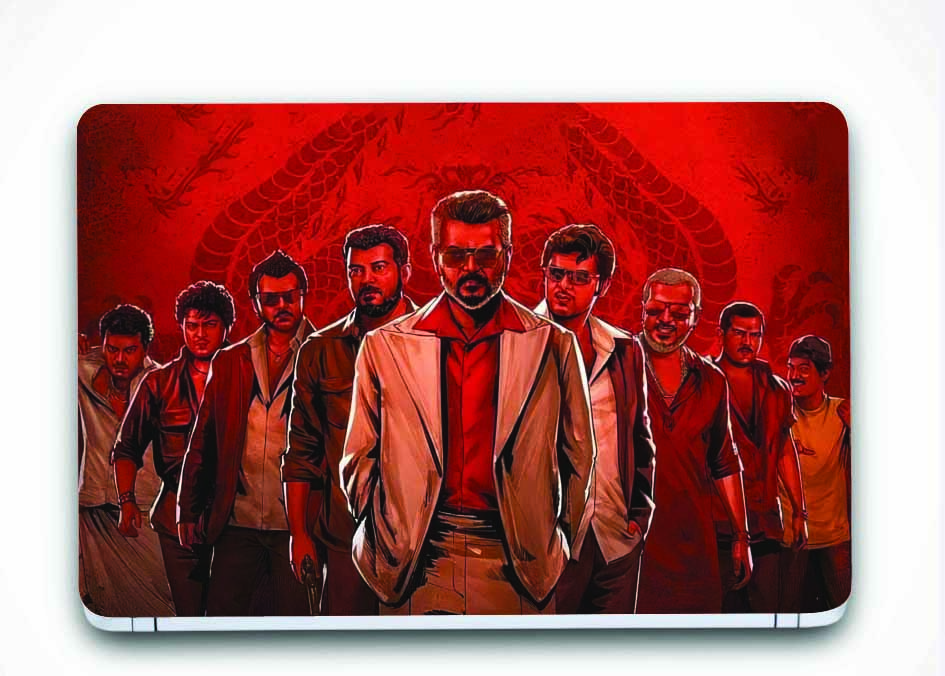 Snooky South India 3D Embossed Laptop Skin