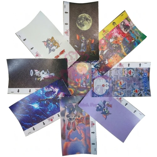 Snooky Cartoon Leather Mobile Skin