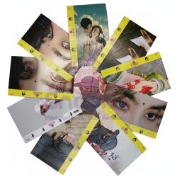 Girls Embossed Mobile Skin