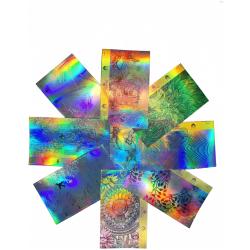 Snooky Patterns Nature Rainbow Embossed Mobile Skin Manufacturer