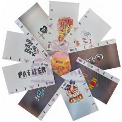 Mom and Dad Embossed Mobile Skin