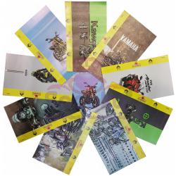 Snooky Bike Embossed Mobile Skin