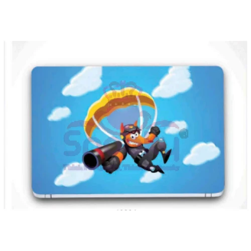 Snooky Cartoon 3D Embossed Laptop Skin