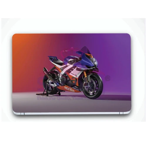 Snooky Bike 3D Embossed Laptop Skin