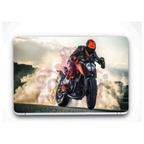 Snooky Bike Sparkle Laptop Skin
