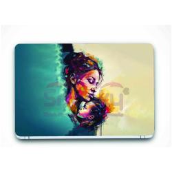 Home 238 Snooky mom and dad 3d embossed laptop skin manufacturer