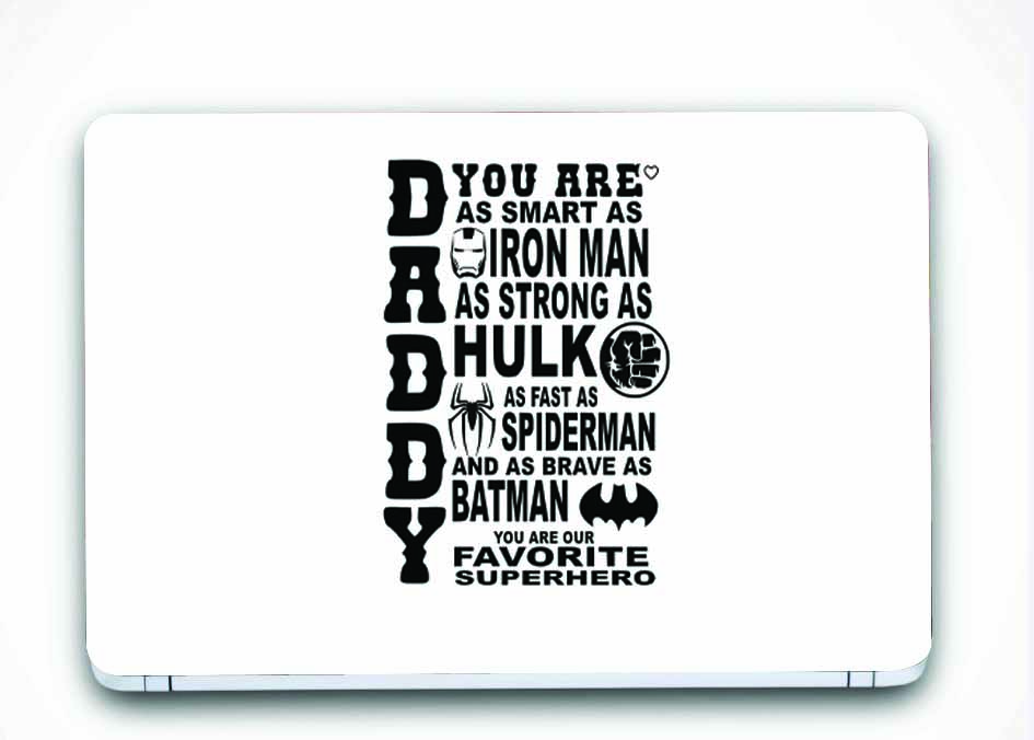 Snooky Mom & Dad Sparkle Laptop Skin