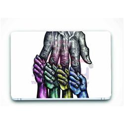 Home 121 Snooky mom & dad crocodile laptop skin